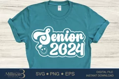 Senior 2024 SVG PNG Sublimation | Class of 2024 |Graduation Product Image 2
