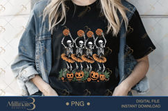 Retro Halloween Dancing Skeleton |Funny Halloween Skeleton P Product Image 2