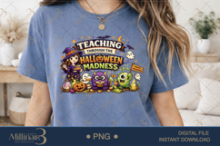 Teaching Through The Halloween Madness PNG, Funny Teacher De Product Image 2