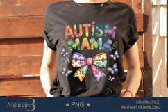 Autism Awareness Mama PNG | Puzzle Piece Autism Awareness PN Product Image 2
