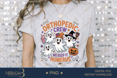 Orthopedic Crew PNG |Funny Halloween Nurse Product Image 3