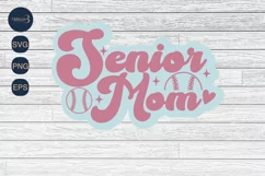 Senior Baseball Mom 2023 Svg PNG Sublimation |Football Game Product Image 3