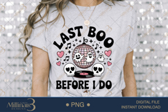 Final Boo Before I Do PNG| Spooky Bachelorette Fun Product Image 2