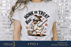 Honk or Treat Halloween Goose Sublimation PNG| Happy Hallowe Product Image 2
