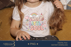 Sweet Little Soul PNG, Cute Kawaii Candy Rainbow Clipart, Pa Product Image 3