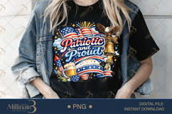 One Nation Under God PNG, Patriotic Christian Sublimation De Product Image 3