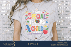 It Takes A Special Teacher PNG| Puzzle Piece Autism Awarenes Product Image 3