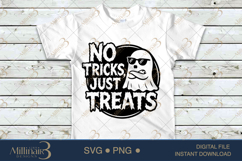 No Tricks Just Treats SVG PNG,Halloween Spooky Product Image 2