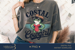 Coastal Cowgirl PNG | Western Beach Aesthetic Sublimation De Product Image 3