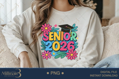 Boho Senior Flower 2026 PNG, Class of 2006 ,Proud Mo Product Image 3