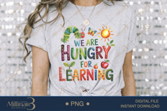We Are Hungry for Learning PNG,Butterflies Teacher  PNG |Te Product Image 3