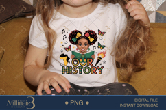 Our History PNG Design for Black History Month, African Amer Product Image 3
