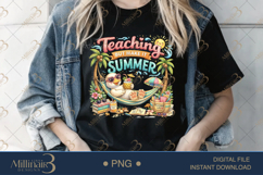 Teaching But Make It Summer PNG Cute Teacher Summer Clipart Product Image 3