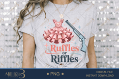 Ruffles or Rifles PNG |Gender Reveal Party Product Image 3