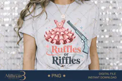Ruffles or Rifles PNG |Gender Reveal Party Product Image 3