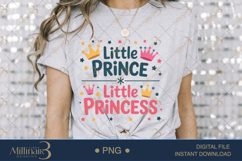 Little Prince or Little Princess PNG |Gender Reveal Party Product Image 3