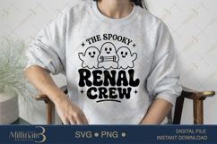The Spooky Renal Crew SVG PNG, Funny Renal Nurse Halloween Product Image 3