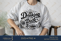 Funny Lake Vacation Quotes SVG PNG Bundle, Lake Trip Shirt Product Image 4