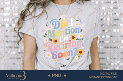 Funny Retirement Officially Retired 2026 PNG Bundle Product Image 4