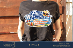 Filling Cavities Making Summer Memories PNG, Funny Dental Product Image 2