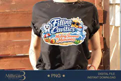 Filling Cavities Making Summer Memories PNG, Funny Dental Product Image 2