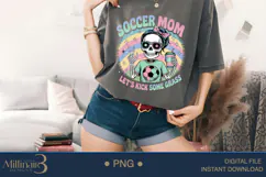 Senior Skeleton Soccer Mom PNG Product Image 3