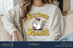 Silly Goose PNG | Funny Summer Goose Clipart Product Image 3