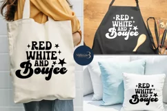 Red White And Boujee SVG PNG Sublimation |4th Of July SVG Product Image 3