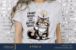 I&#039;m Not Bossy, I Just Have Better Ideas ,Funny Cats Product Image 2