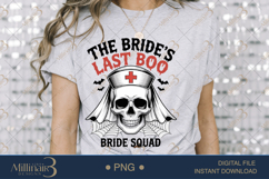 Bride Squad Spooky Bachelorette Fun PNG| Spooky Bachelorette Product Image 3