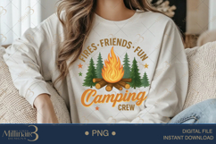 Life Is Better Campfire PNG | Cozy Camping Sublimation Product Image 3