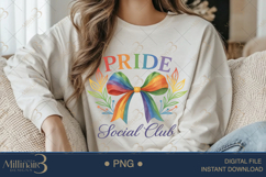 Pride Social Club PNG| Pride Sublimation Design Product Image 3