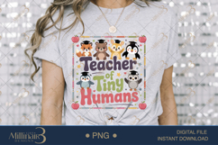 Teacher Of Tiny Humans PNG, Daycare Provider Sublimation Product Image 3