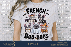 French Bulldog Boo-Dogs Halloween PNG |Ghost Dog, Pumpkin Pu Product Image 3