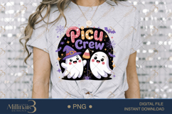 Pediatric ICU Halloween PNG |Funny Halloween Nurse Product Image 3