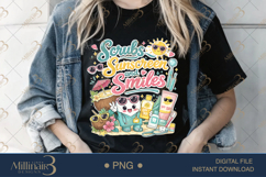 Summer Dental Assistant Design Bundle PNG, 20 Dental Summer Product Image 4