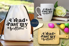 I Read Past My Bedtime SVG PNG Sublimation|Book Lover Club Product Image 3