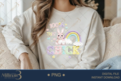 100 That Chick Crochet PNG Cute Easter Digital Download Product Image 3