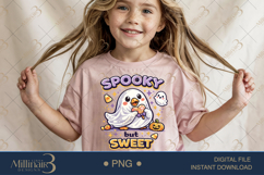 Spooky But Sweet PNG, Cute Ghost Goose PNG, Halloween Goose Product Image 3