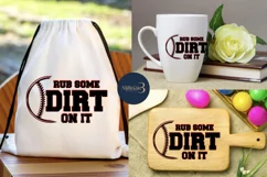 Rub Some Dirt  On It SVG PNG Sublimation |Football Game Product Image 3