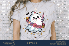 Coquette Halloween Nurse PNG |Halloween Nurse PNG Product Image 3
