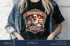 Funny Americana Goose Collection PNG Bundle, 20 Patriotic Product Image 4