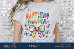 Autism Awareness Mama PNG | Puzzle Piece Autism Awareness PN Product Image 3