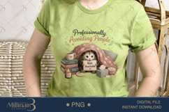 Professionally Avoiding People PNG, Funny Introvert Possum S Product Image 3