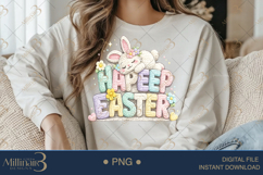 Hapeep Easter PNG, Crochet Easter Sublimation Design, Cute P Product Image 3