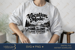 Vacation Mode Lake Edition SVG PNG, Matching Summer Vacation Product Image 3