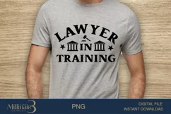 Lawyer In Training SVG PNG Sublimation |Law Graduate SVG Product Image 3