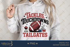 Tackles Touchdowns Tailgates PNG | Game Day Football Clipart Product Image 3
