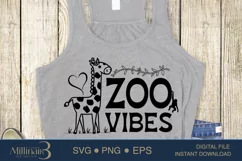 Zoo Vibes SVG PNG Sublimation|Students School Zoo Field Product Image 3