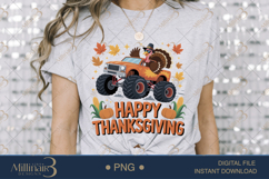 Happy Thanksgiving PNG PNG |Fun Fall Shirt D Product Image 3